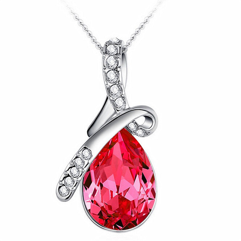 Cross-Border Hot Chain High-Grade Female Zircon Sweater Classic Style Necklace