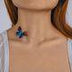 Jersey Shore Multi-Color Butterfly Choker - WoW! Gotta Have It!